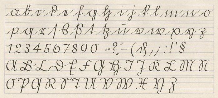The Offenbacher Schrift Alphabet
